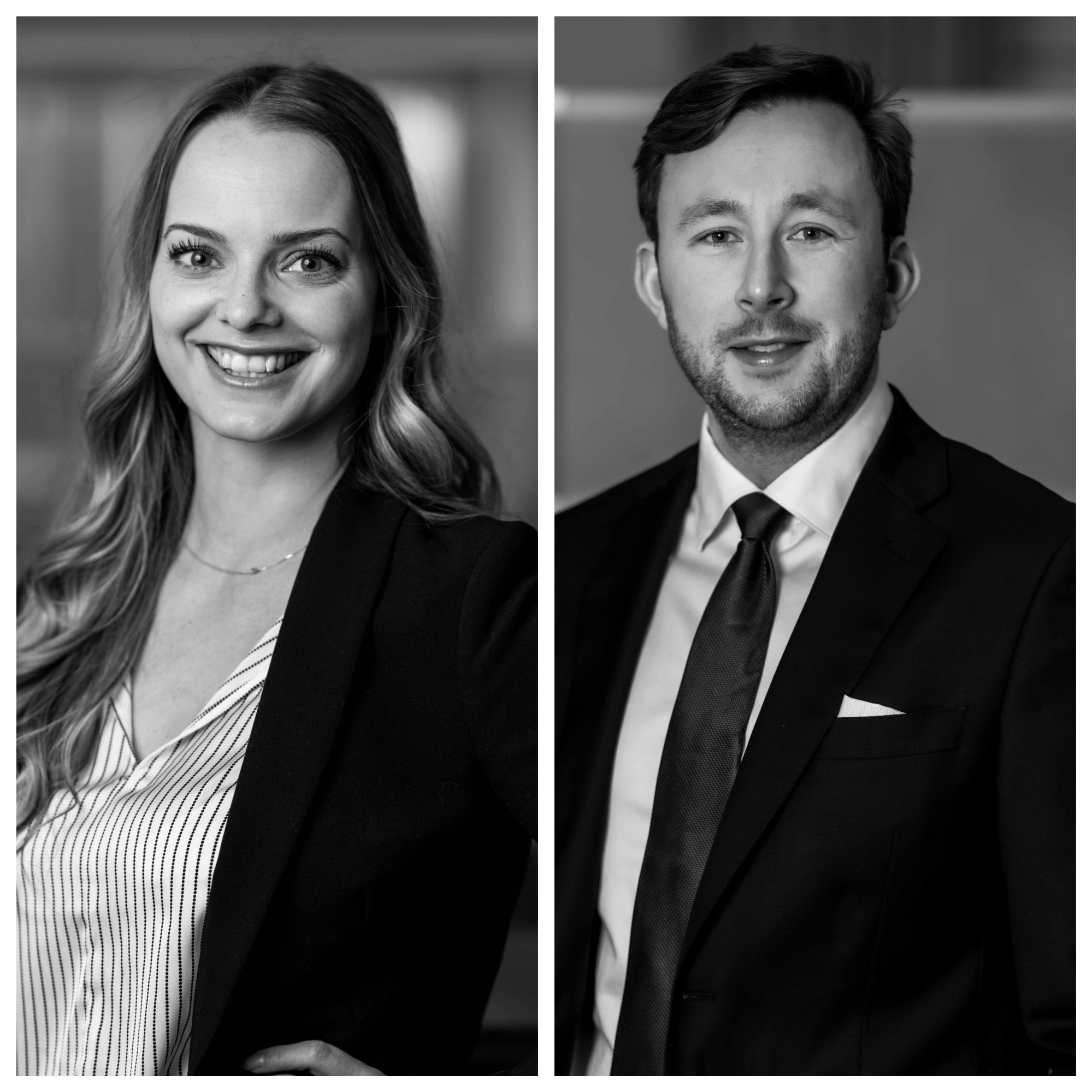 Julia Donelli och Andreas Wejdrup Petersson antagna som ledamöter i Advokatsamfundet